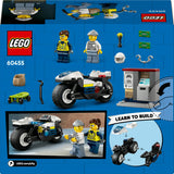 Lego city 60455 police motorcycle chase