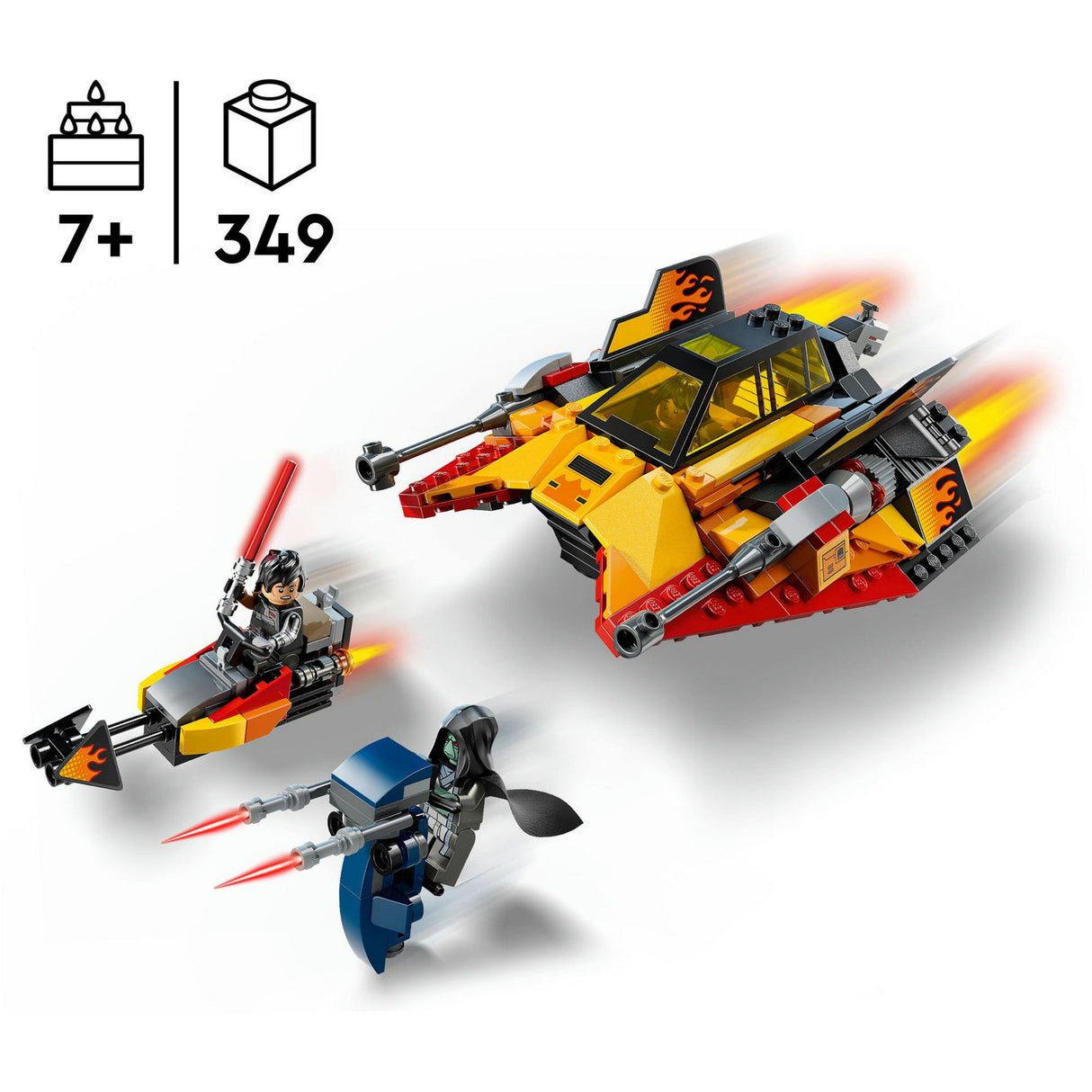 Lego Star Wars 75414 O Queimador de Força Snowspeeder