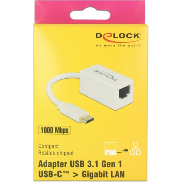 Delock Superspeed USB-C (USB 3.1 Gen 1) Samec> Gigabit LA