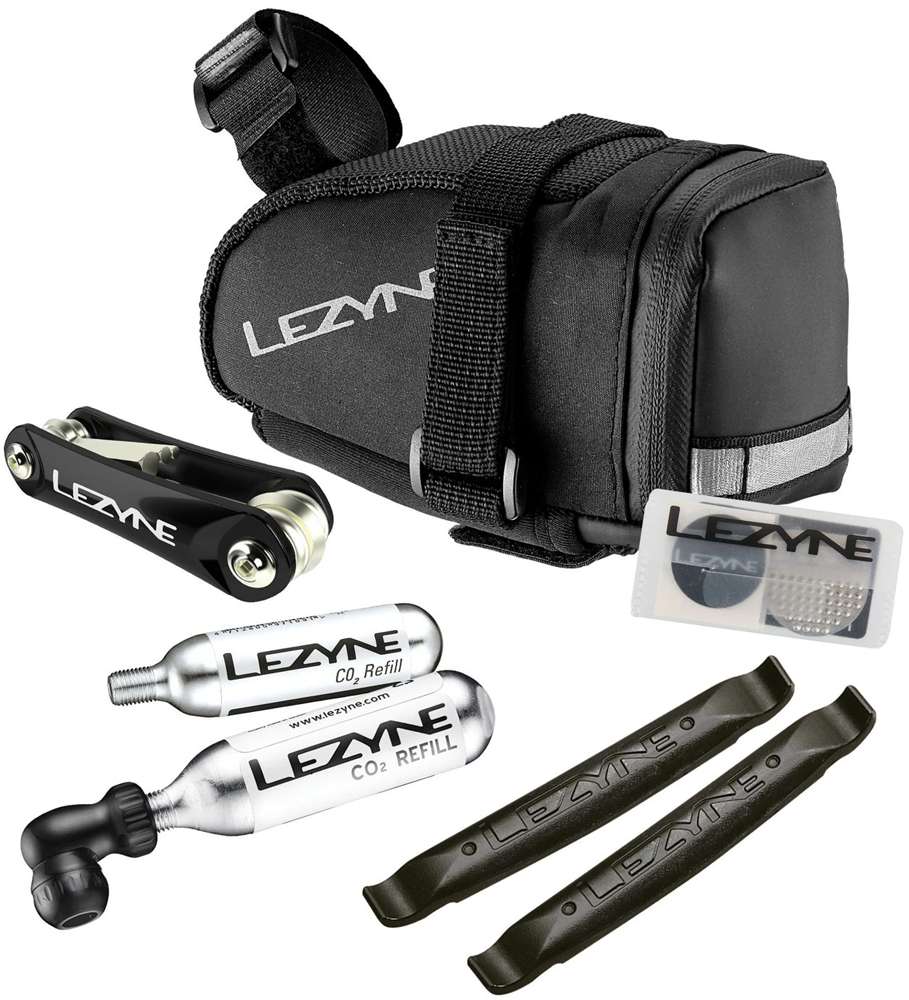 Lezyne caddy m co2 kit saddle bag