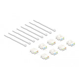 Module Dellock Keystone RJ45 Jack à LSA Cat 6A Tolfree