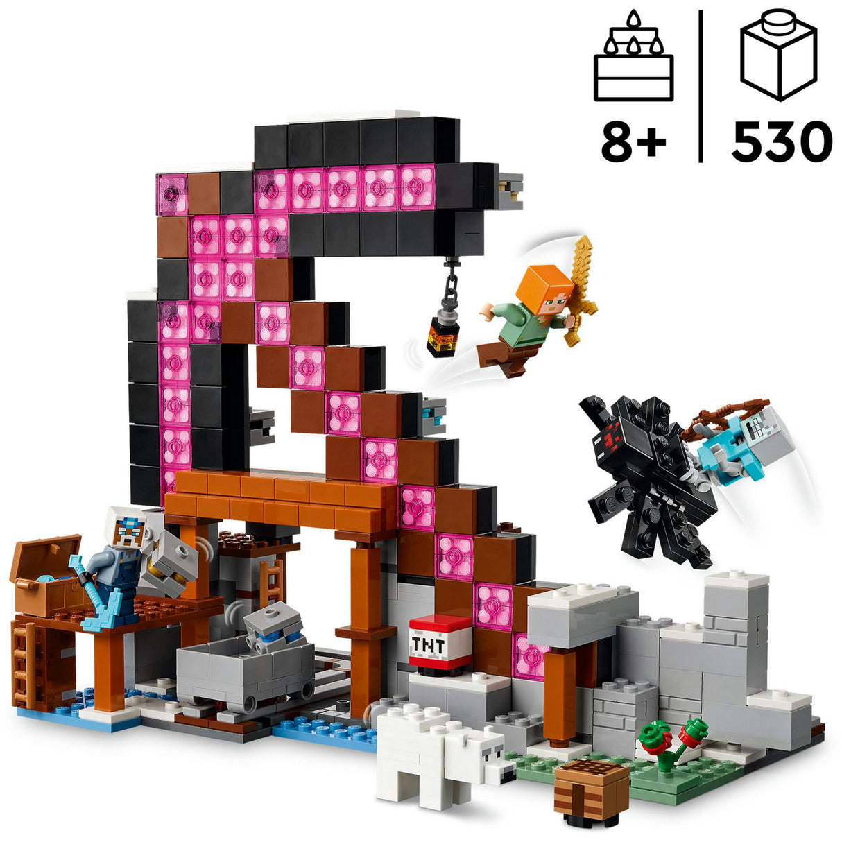 Lego minecraft 21277 hakkeminen