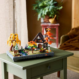 Lego ikony 11372 podzimní zahrada s chatou