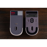 8bitdo retro r8 mouse - n edition (grey red, 50 - 26000 dpi, bluetooth usb-c 2.4 ghz)