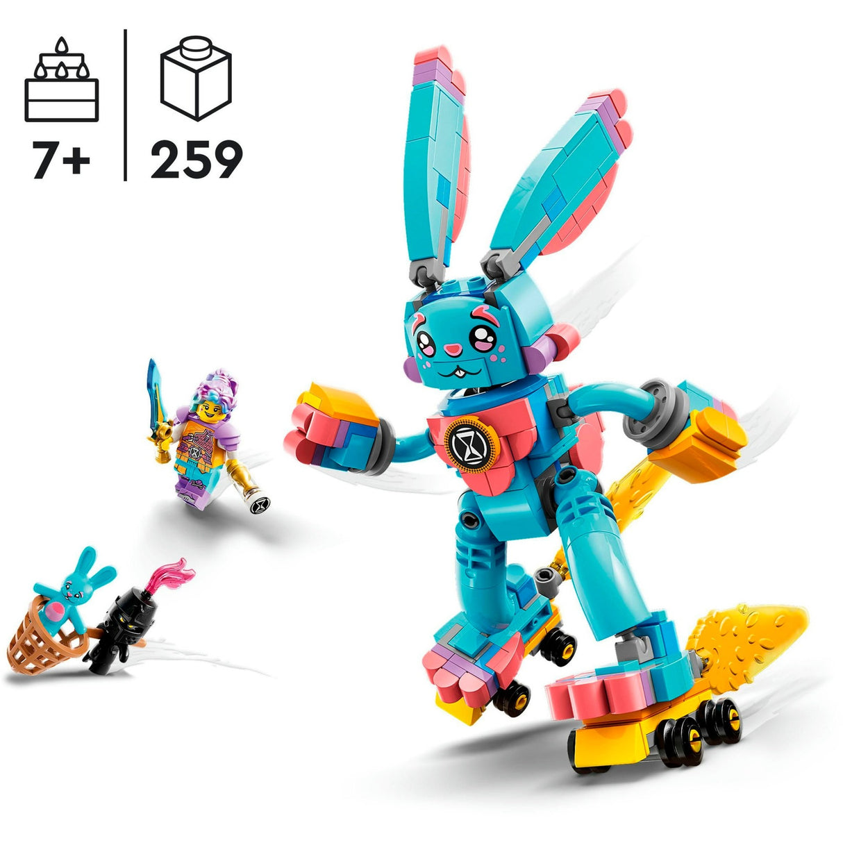 Lego Dreamzzz 71453 Izzie a bunuu Hübt Kanéngchen