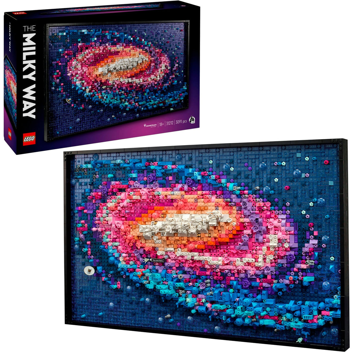Lego Art 31212 d'Galaxis