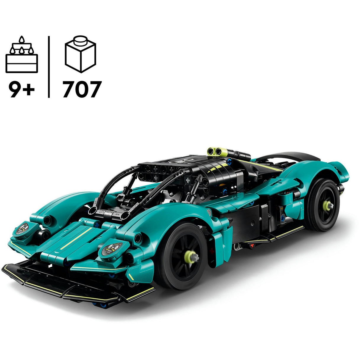 Íosluchtaigh lego technic 42208 aston martin valkyrie