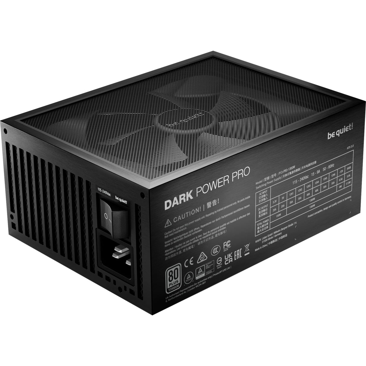Silenzio! Dark Pro 13, 1300w