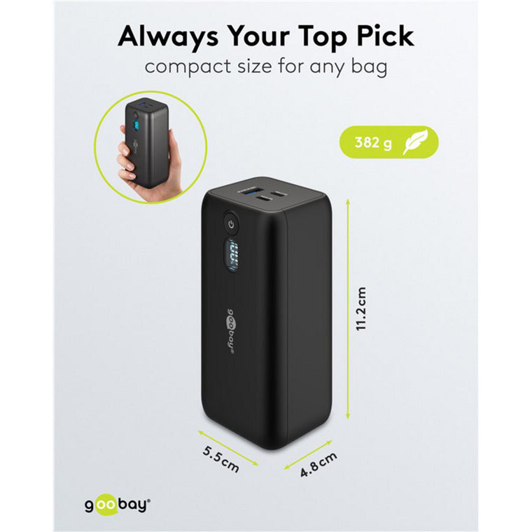 Goobay power bank (black)