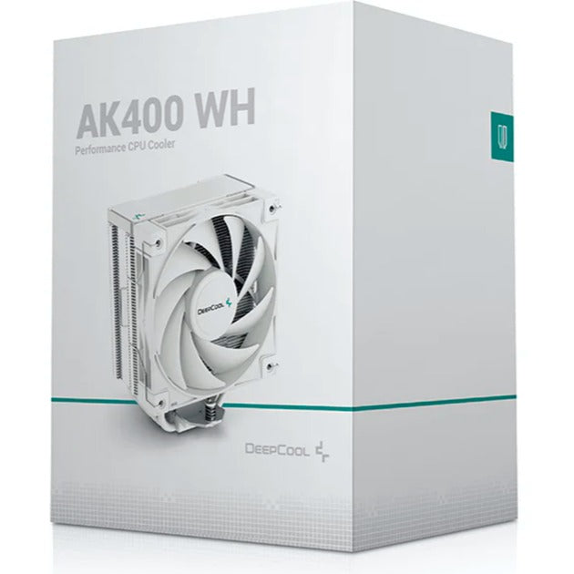 Deepcool AK400 CPU Cooler (White, 4-pin PWM Fan Connector)