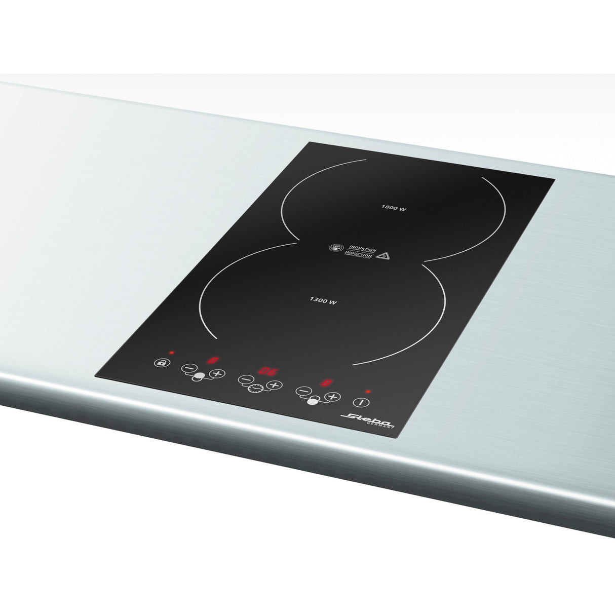 Steba Double Induction Hob IK 200 Autonomous Hob (Black)