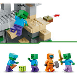 Lego minecraft 21587 zombie fangehull