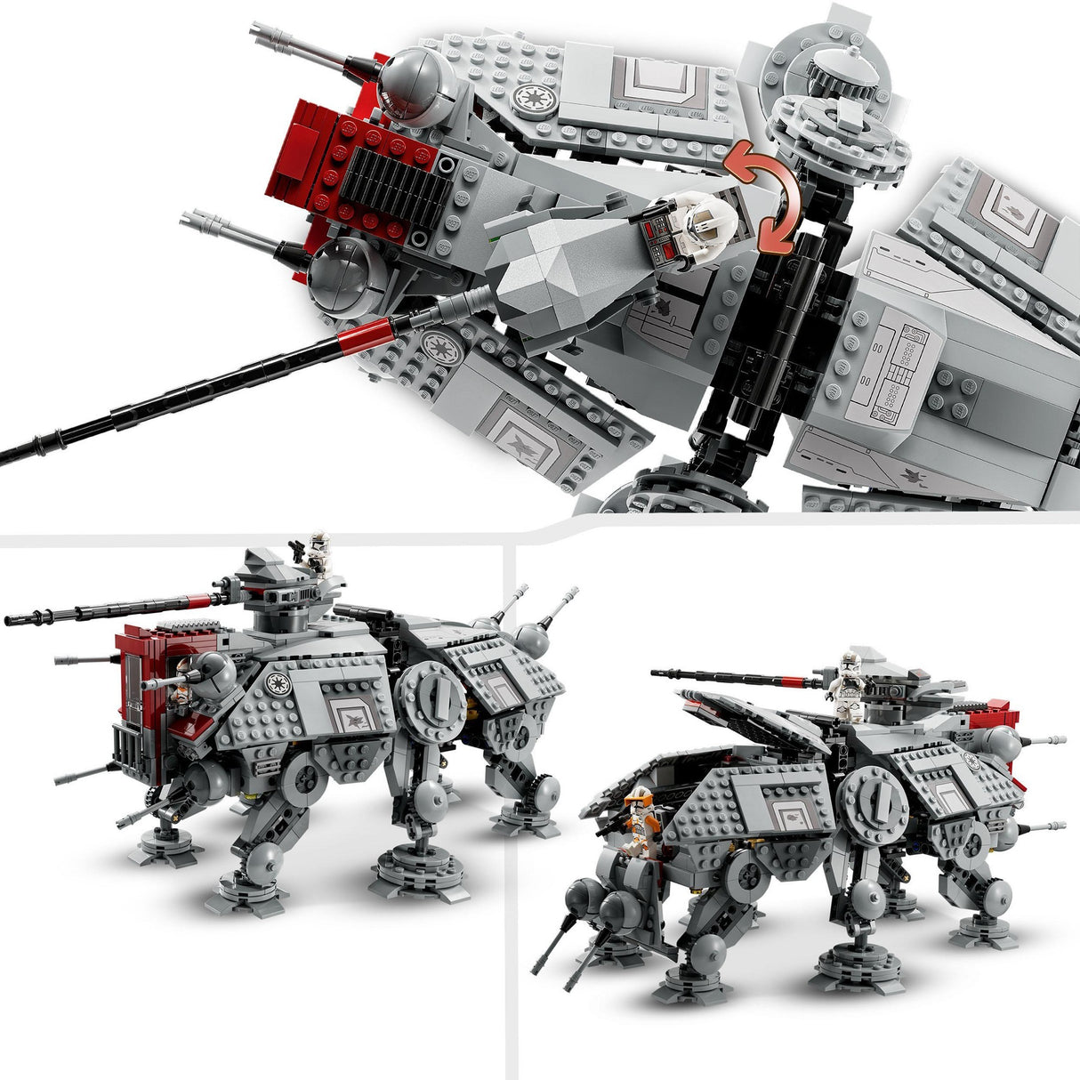 Chodítko Lego star wars 75337 at-te