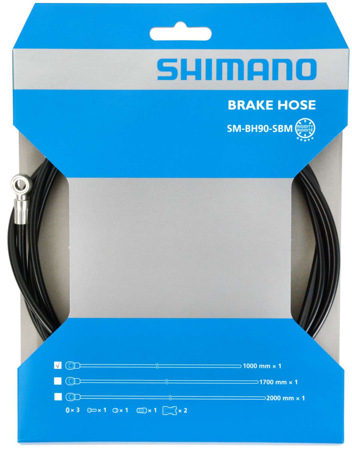 Shimano xtr xt slx sm-bh90-sbm brake hose 1000mm