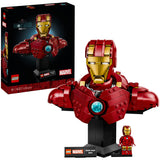Lego superhjältar marvel 76327 iron man mk4 byst