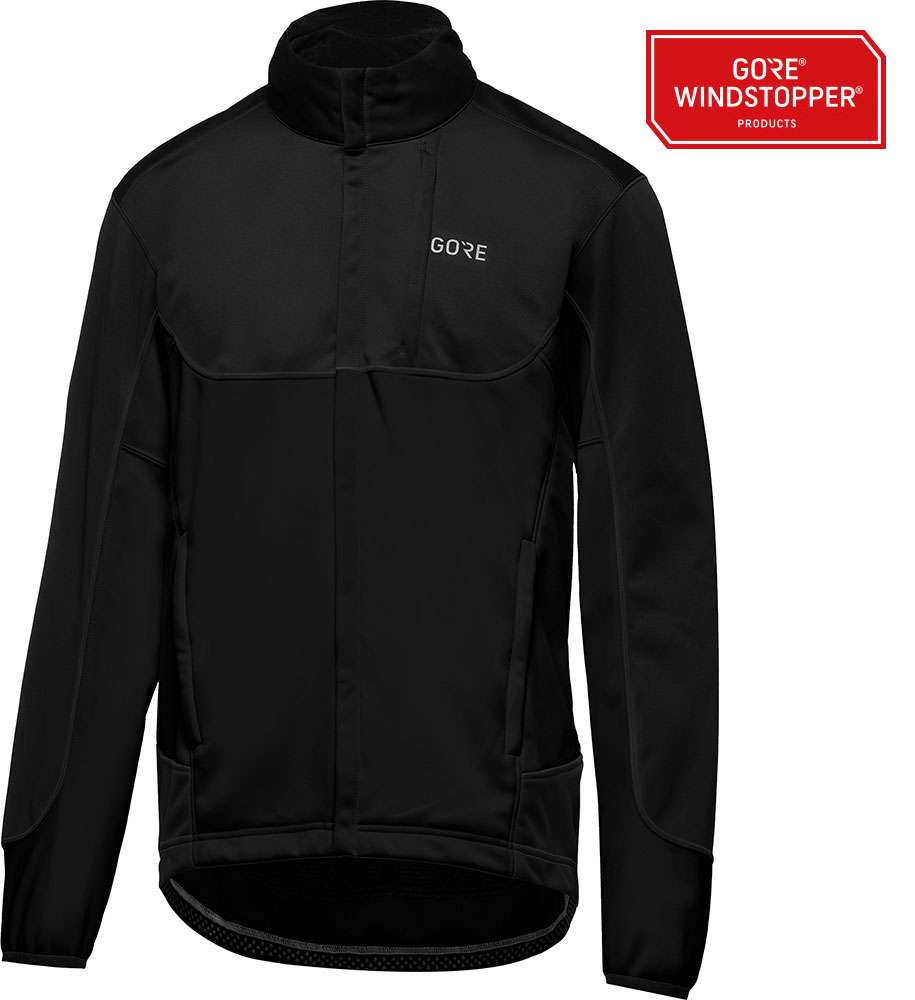 Gorewear c5 gore® windstopper® thermo trail - softshell jacket