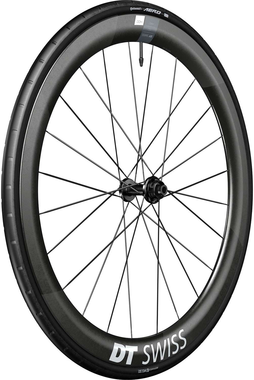 Dt swiss arc 1400 dicut® wts 50 cl carbon front wheel