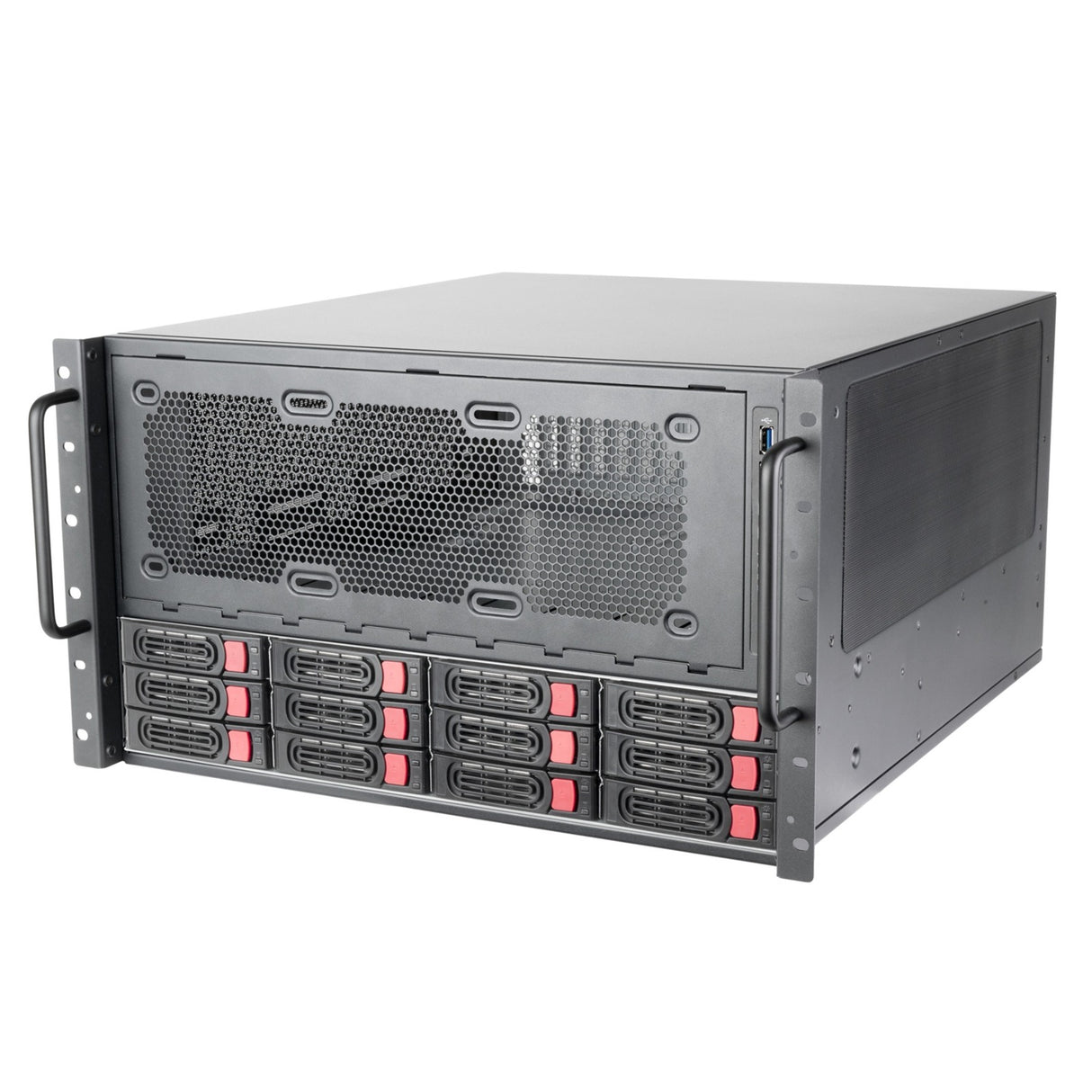 Silverstone rm61-312, teline, palvelinkotelo (musta | 6u)