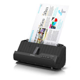 Epson ES-C320W Compact A4 Document Scanner with Wi-Fi Connectivity and U-Turn Path (Black, A4, A5, A6, B5)