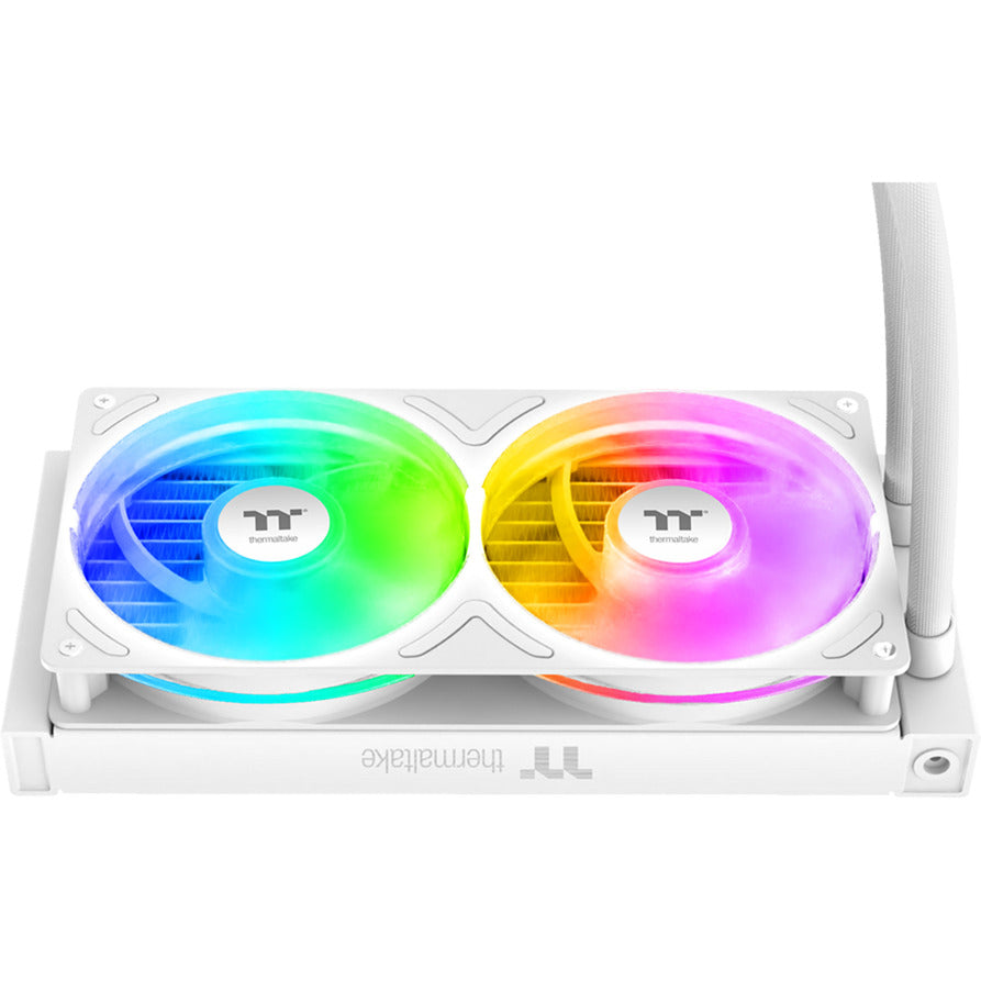 Thermaltake TH240-S V3 ARGB Sync AIO Liquid Cooler - Snow Edition Water Cooling (White)