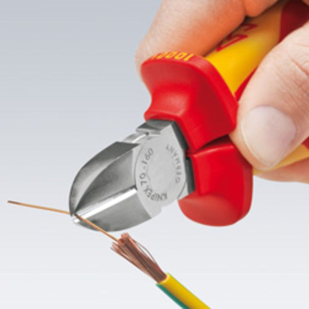KNIPEX Šoninės pjovimo replės 70 06 180