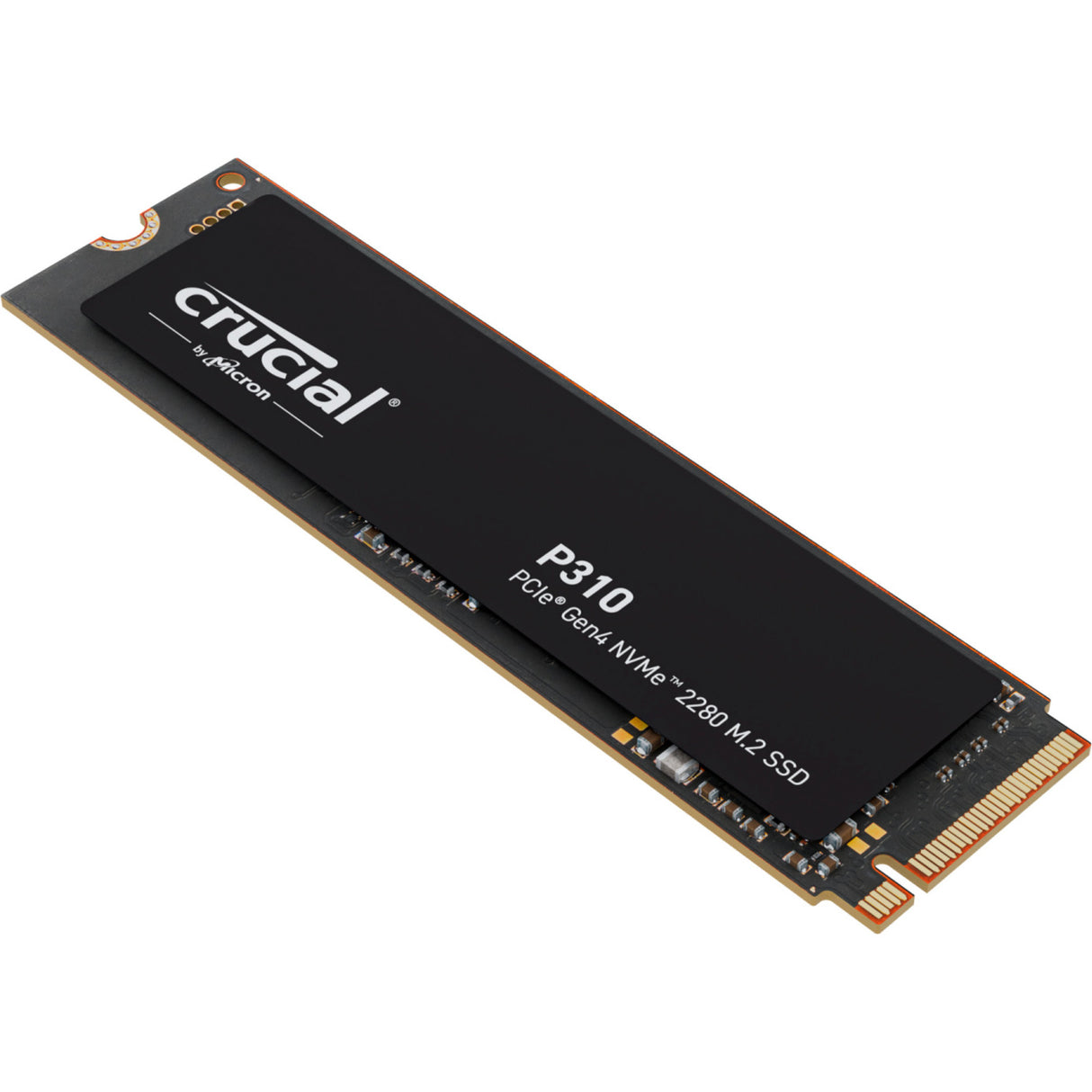 Crucial P310 4 TB SSD (Black, CT4000P310SSD8, PCIe Gen 4.0 x4, NVMe 2.0)