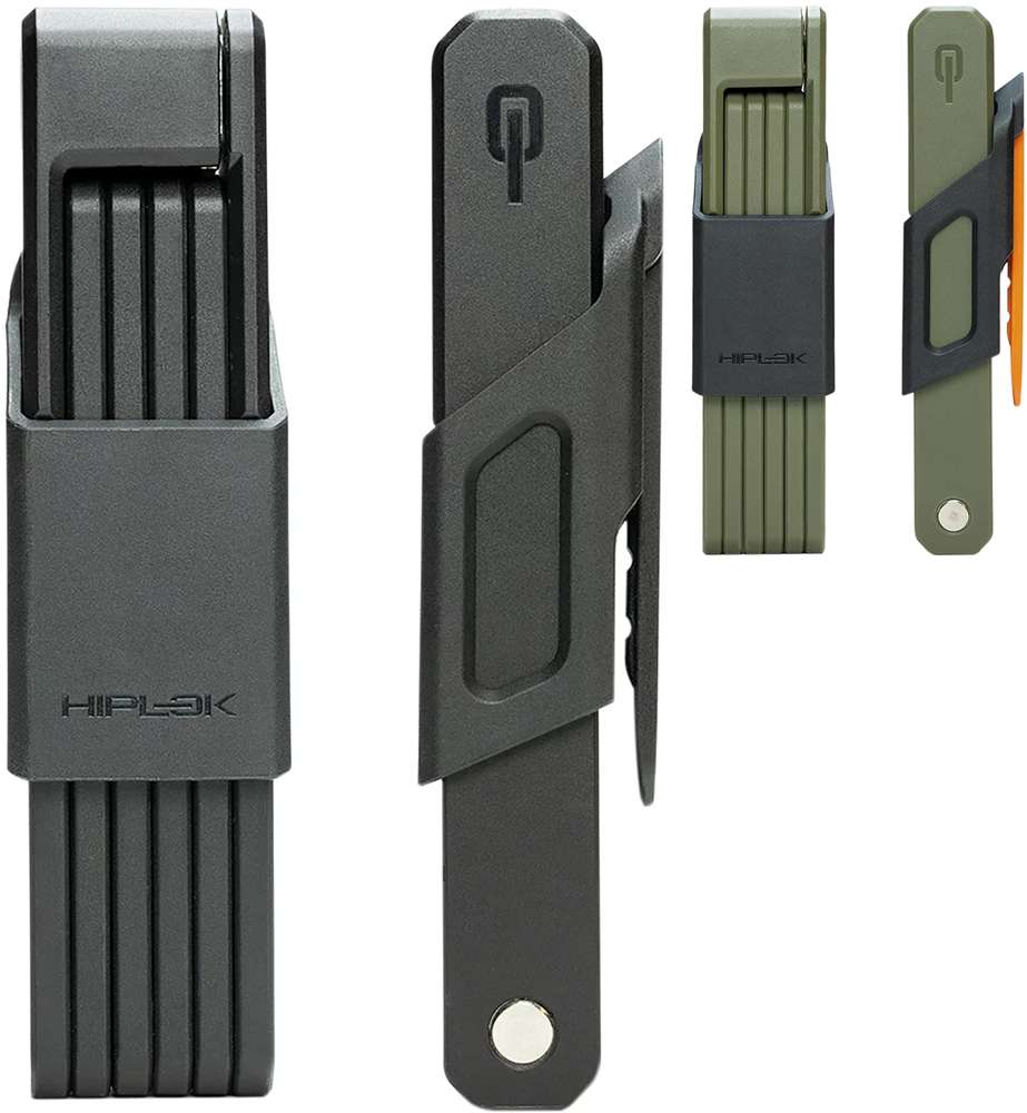 Hiplok switch - portable on-bike folding lock