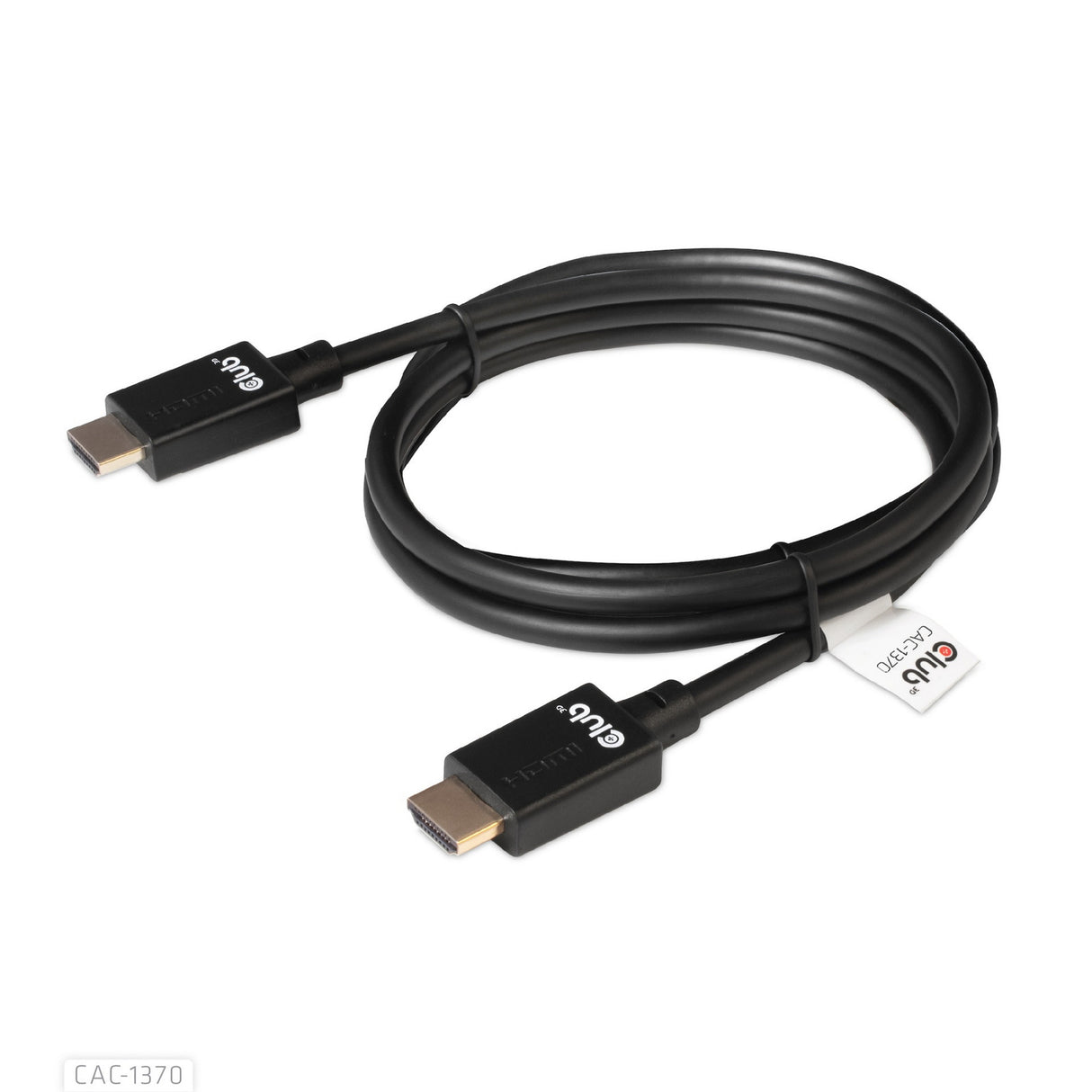 Club 3d ultra high speed hdmi 2.1 cable (black, 1.5 meter, 4k 120hz, 8k 60hz)
