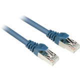 Sharkoon patch-kaapeli SFTP, RJ-45, Cat.6 (sininen, 0,25 metriä)
