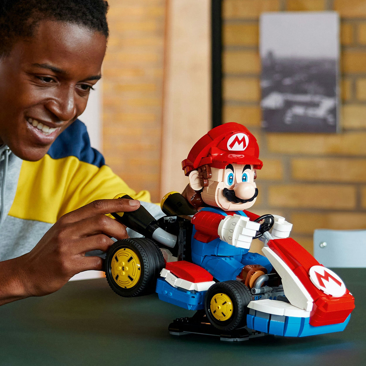Lego super mario 72037 mario kart mario e kart standard