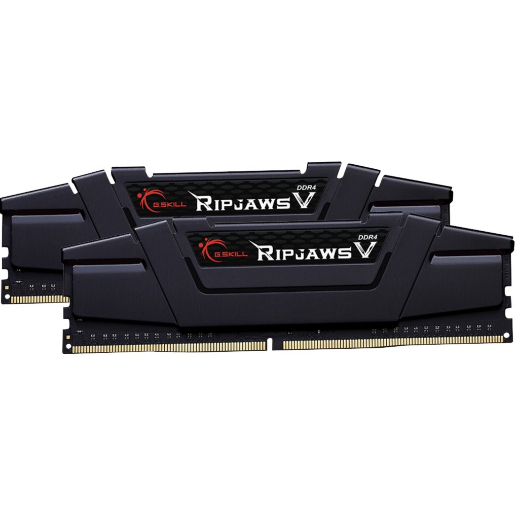 G.skill 32 GB DDR4-3200 (2x 16 GB) RAM kit (black, f4-3200c16d-32gvk, Ripjaws V, XMP)