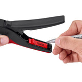 Knipex Automatic Wire Stripper | length 195 mm | 0.08-16 (AWG 28-5) mm² | 1 piece - 12 52 195 - 12 52 195
