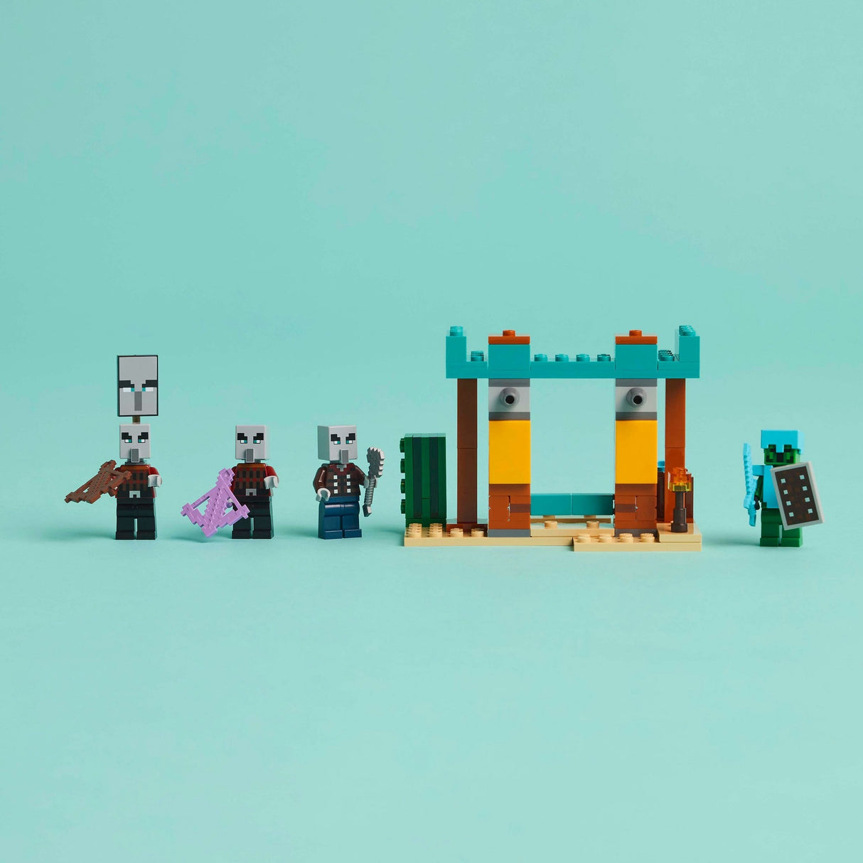 Lego minecraft 21267 dedinčania v púšti