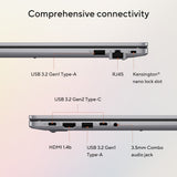 Asus expertbook p1 pm1503cda-s70319x 15.6 laptop (grijs | r7 170 | radeon 680m | 32 gb | 1 tb ssd)
