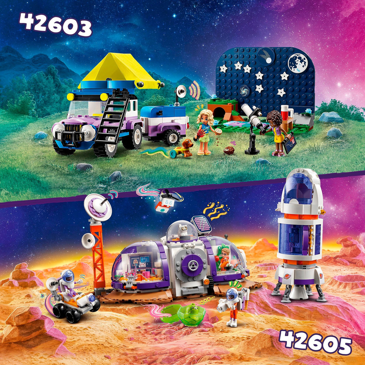 LEGO LEGO VENNER 42603 Astronomisk campingkøretøj