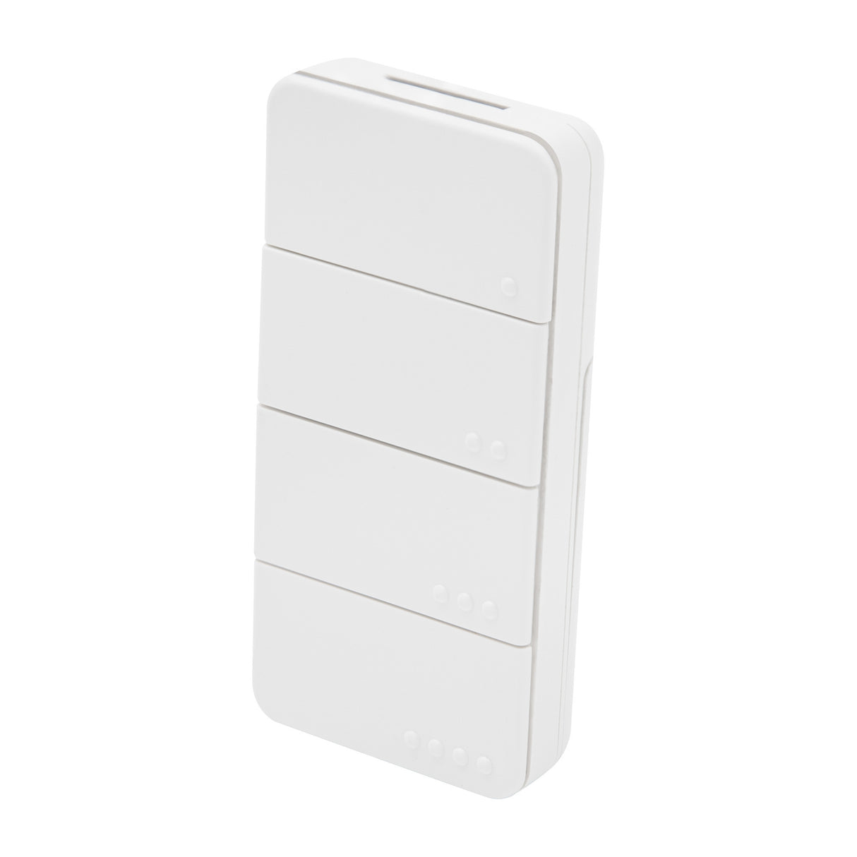 Shelly Blu RC Button 4 ZB remote control (white, Bluetooth 5 (LE), Zigbee)