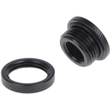 Alphacool hf tussenschotaansluiting g1 4 verbinding (zwart)