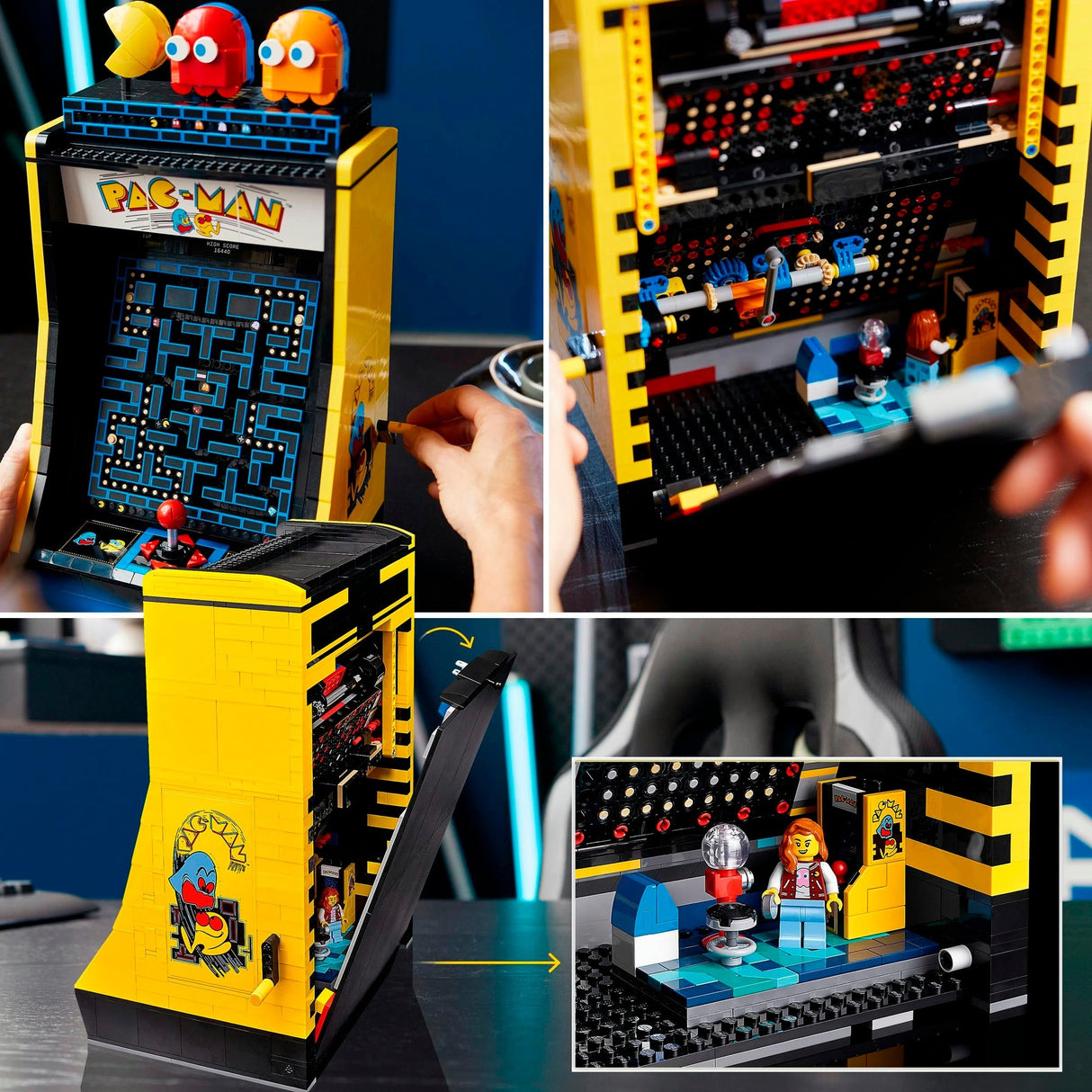 Lego Icons - Pac-Man Arcade Construction Toy (10323)