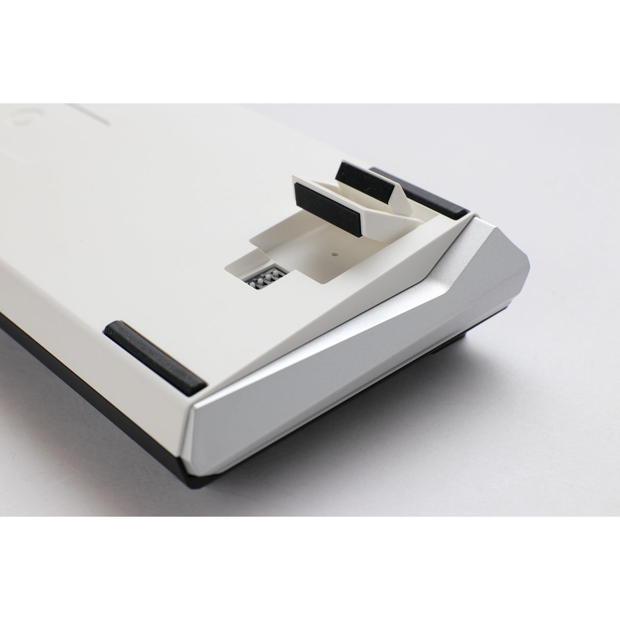 Ducky One 3 Classic Mini, keyboard (black and white, US layout, Cherry MX Silent Red, RGB LED, double-shot PBT, hot-swappable, Quack Mechanics, 60%)