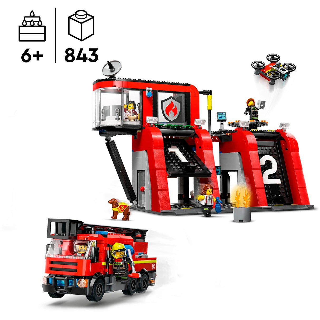 Lego Lego City 60414 doft och eld