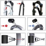 Rixen kaul - klickfix universal fork bracket for battery lights