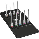Wera 8767 HMC HF 3 Zyklop Bit Socket Set Torx®, with holding function, 9-piece - 1 piece(s) - 05004212001