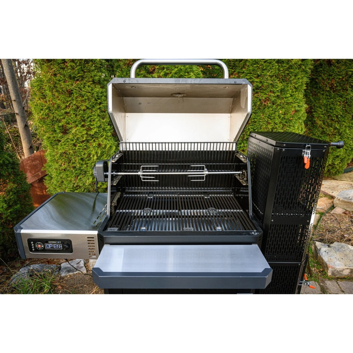 Masterbuilt Gravity Series Rotisserie Kit (Stainless Steel Black)