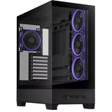 Asus a31 plus midi tower behuizing (zwart | 2x usb-a | 2x usb-c | tempered glass)