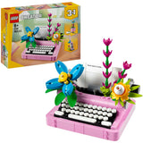Lego creator 31169 pisalni stroj z rožicami