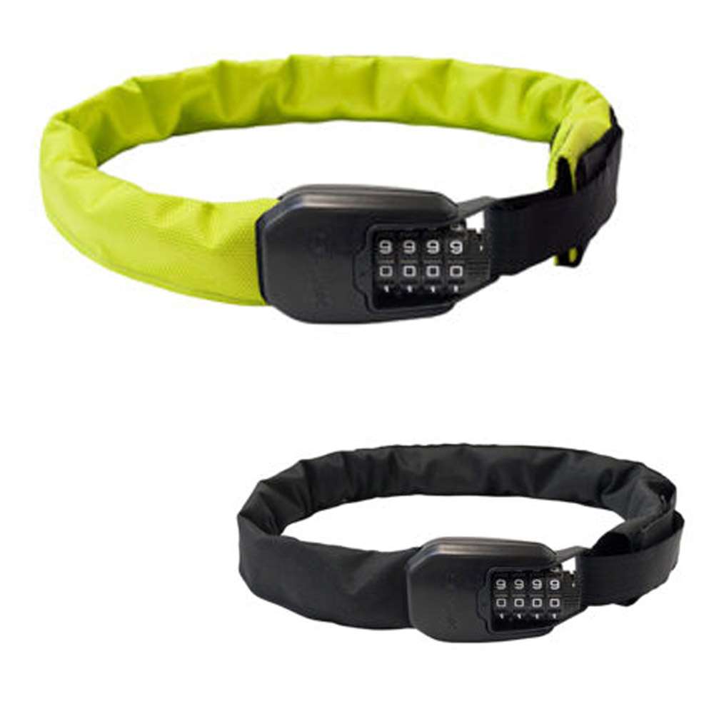 Hiplok spin chain lock with numeric code