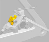 Shimano bleeding spacer for dura ace ultegra brake caliper