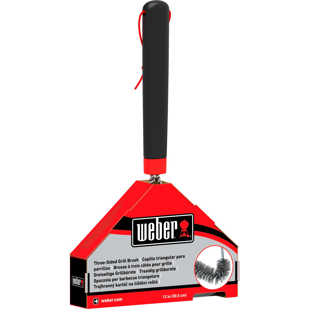 Weber Kolmipuolinen puhdistusharja