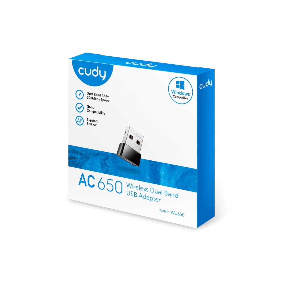 Cudy AC650 Wireless Dual Band Mini USB Adapter