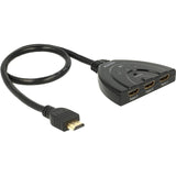 Díghlasáil 3 x HDMI isteach > 1 x HDMI amach